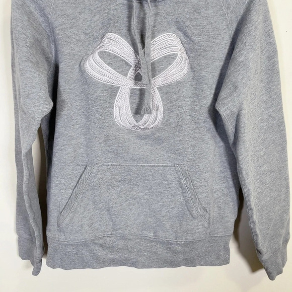Aritzia Tna Baltic  Embroidered Grey Hoodie - Picture 5 of 15